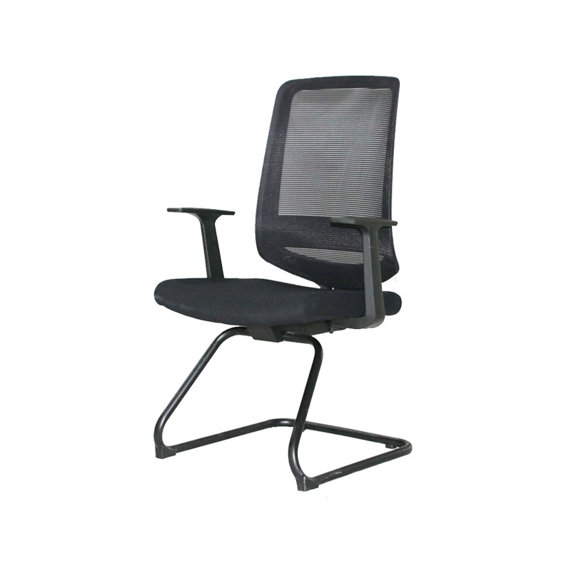 企诺 网椅转椅弓形椅靠背椅 BGY-41  黑色  