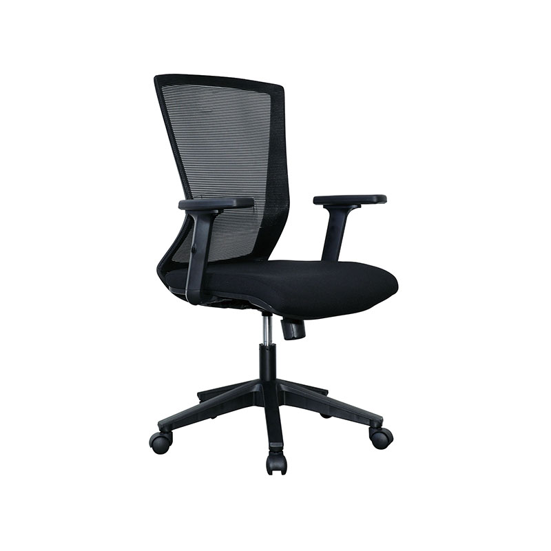 企诺 网椅靠背椅职员椅转椅 BGY-42  黑色  