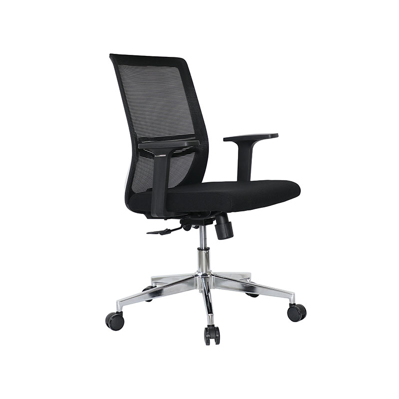 企诺 办公家具职员椅转椅靠背椅 BGY-43  黑色  