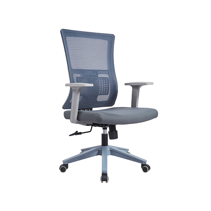 企诺 办公椅靠背椅职员椅升降椅 BGY-49  灰蓝色  