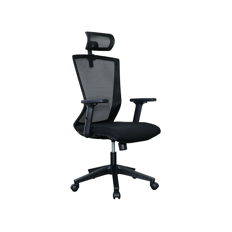 企诺 主管椅网椅转椅靠背椅 BGY-89  黑色  