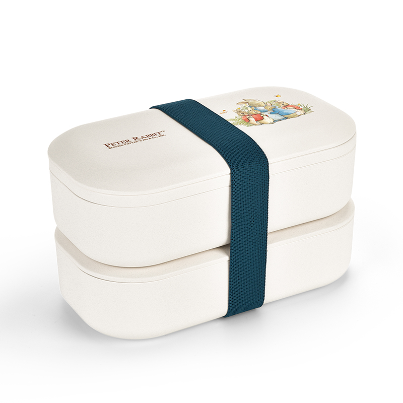 比得兔（Peter Rabbit）爱尚便当盒两件套PR-T1540 米白色