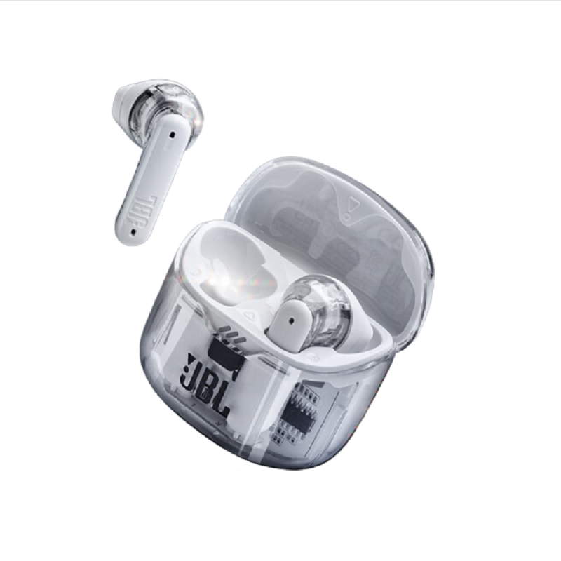 JBL 小晶豆真无线半入耳主动降噪运动蓝牙耳机TUNE FLEX 白色