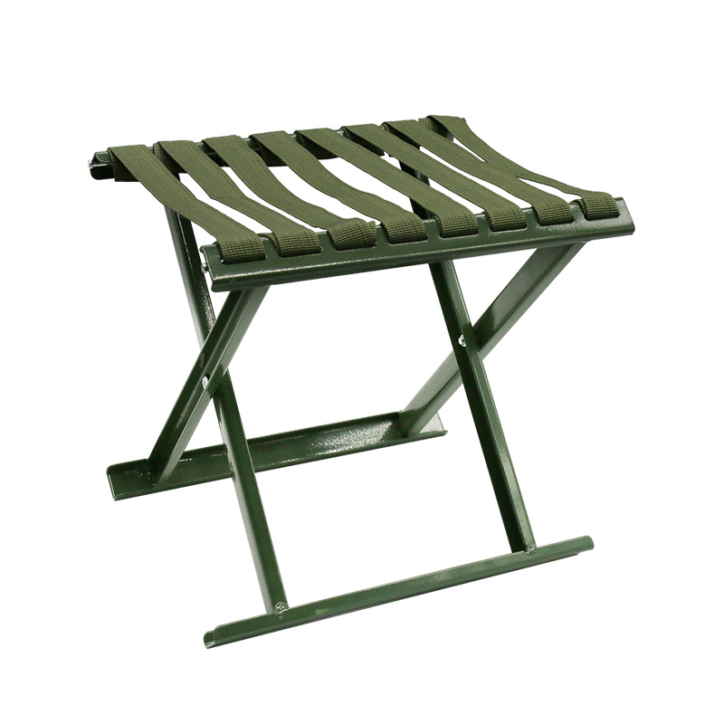 欧达 户外马扎折叠椅 临时休息椅 画画采风椅 活动休息椅 便携折叠凳子  军绿色  