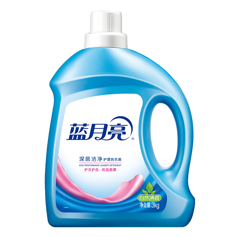 蓝月亮 自然清香 3kg 强效去污 蓝色（单位：瓶）