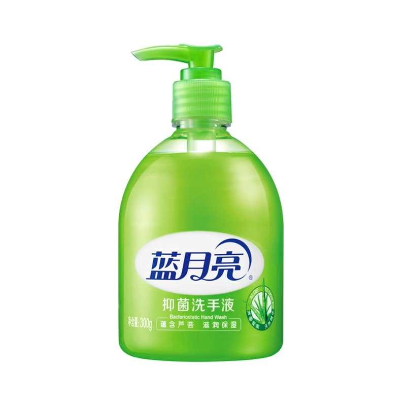 蓝月亮芦荟抑菌洗手液300g 10000123(单位：瓶） 绿色