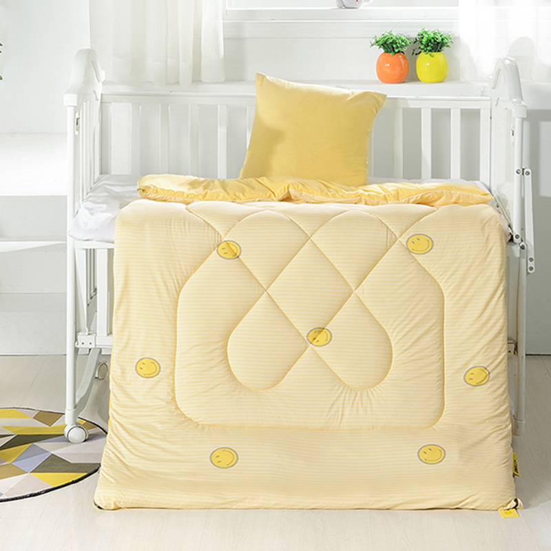 SMILEY BX-022 115x150cm 儿童针织棉亲肤抗菌被 黄色（单位：床）