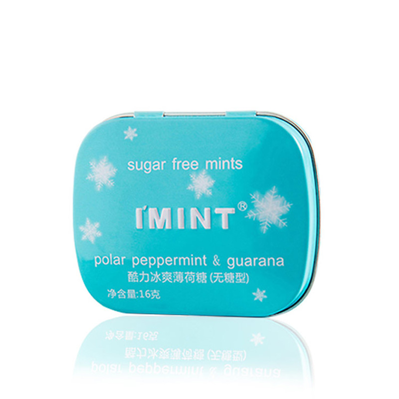 I'MINT 酷力冰爽无糖薄荷糖16g*3盒 （单位：盒）蓝色