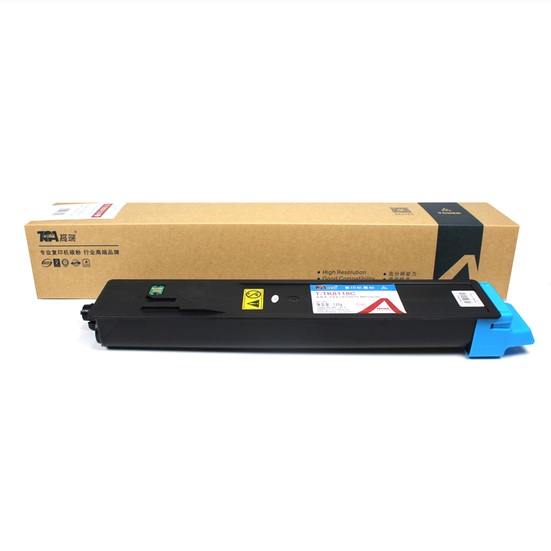 高端TECH-A T-TK8118C粉盒专业版 蓝色 适用Kyocera ECOSYS:M8124cidn  蓝色  
