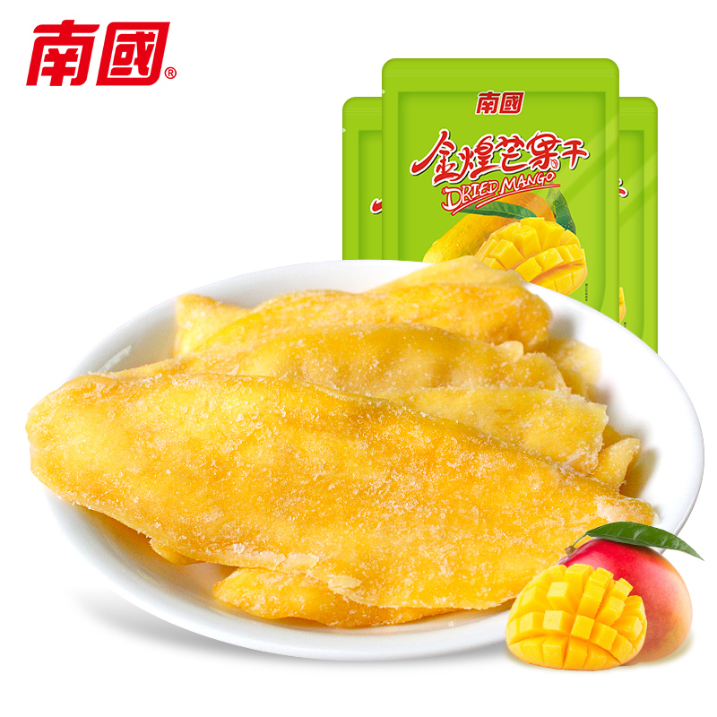 南国金煌芒果干116g*2袋  奶茶杏  