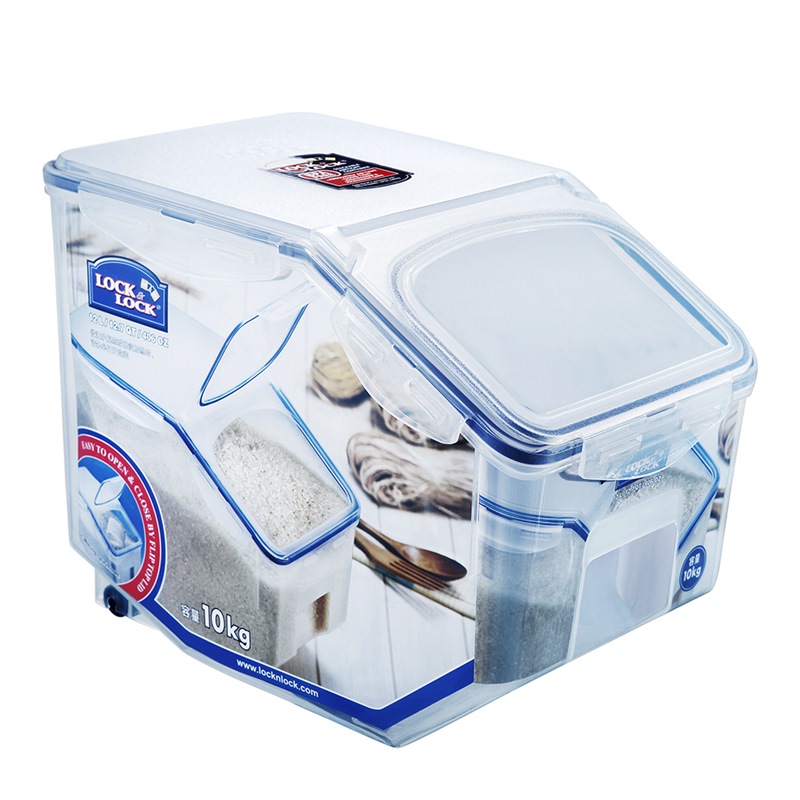 乐扣乐扣 米桶储物罐 谷物杂粮盒米箱 HPL510 12L单位：个 透明