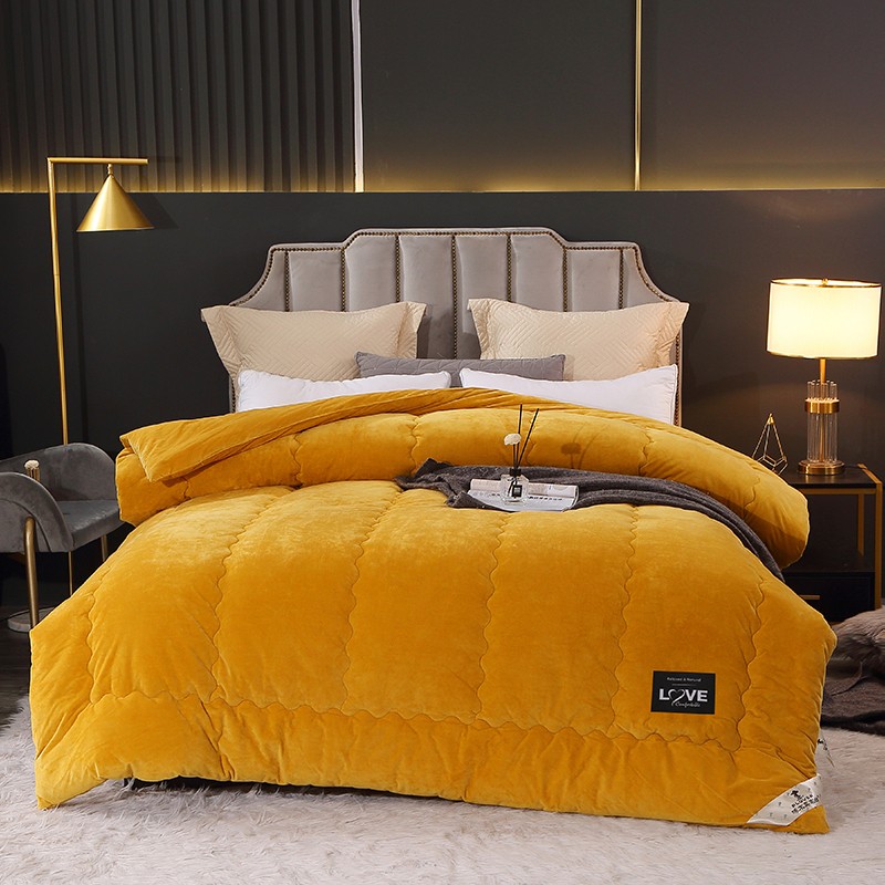 啄木鸟 PLOVER 家纺 秋冬被 牛奶绒被 ZMN-NNB-01  炫橙色  