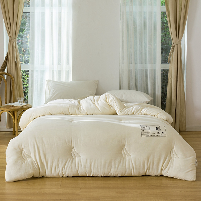 啄木鸟 PLOVER 家纺 秋冬被 纯棉大豆纤维被 ZMN-DDB-01  自然色  