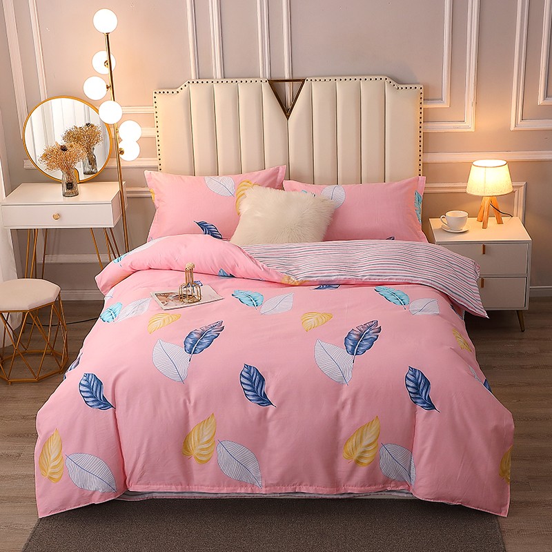 啄木鸟 PLOVER 纯棉四件套 四件套 叶羽相思 ZMN-CM-12  粉色  