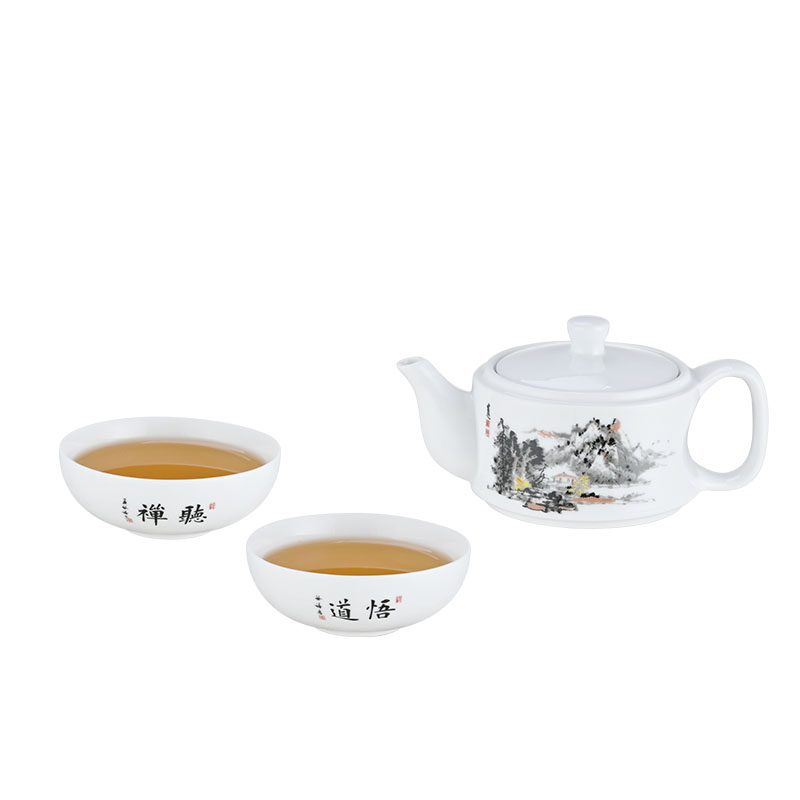 盛欲号 茶人行旅行套装 整套茶具 SYH-CRX00D（单位：套） 白色