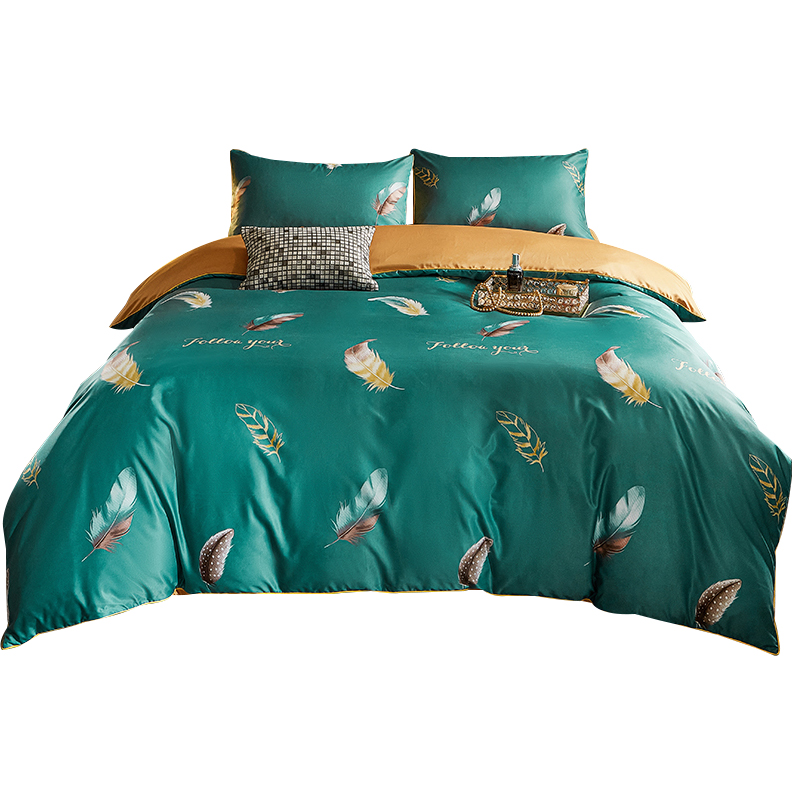 洁丽雅Grace 四件套-羽墨 四件套 JLY-YH106SM（单位：套） 四件套