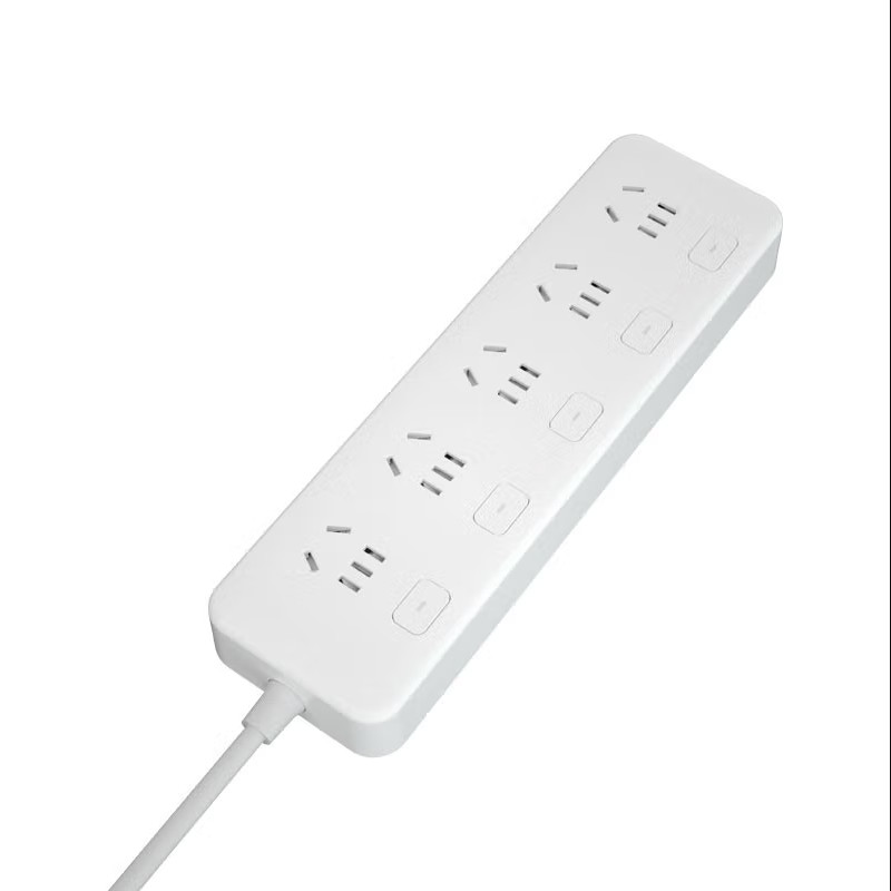 飞利浦（PHILI PS）5位五孔分控新国标排插1.8米  SPB3150WA/93 白色  白色  