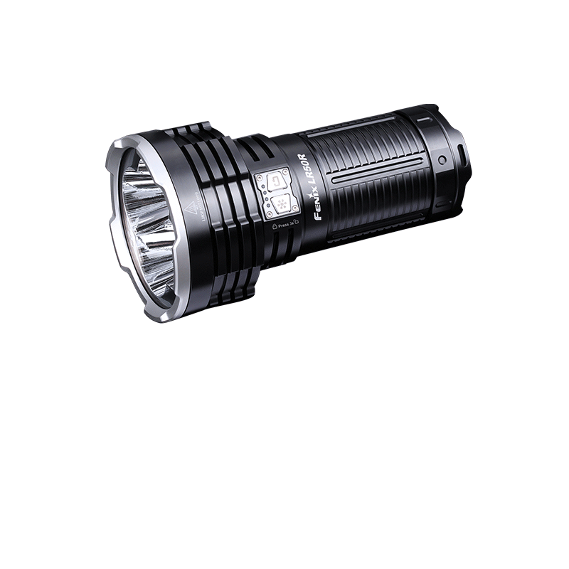 Fenix LR50R超高亮多功能搜救手电12000流明950米射程  曜石黑  