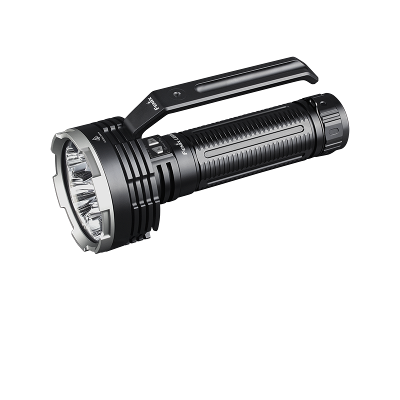 Fenix   LR80R超高亮手提式搜索手电18000流明1130米射程  曜石黑  