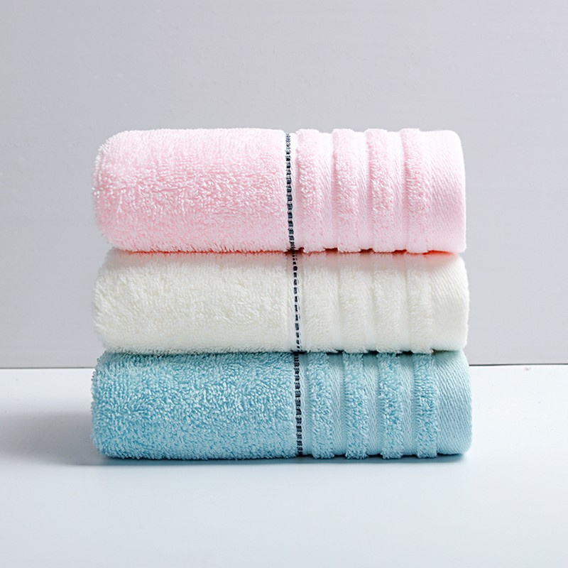 洁丽雅素色毛巾2条7500（2条）60*30cm 毛巾*2（混色）