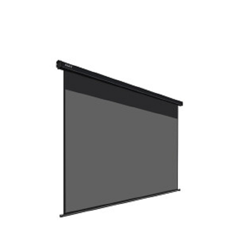 英微（IN&VI）电动遥控抗光幕布120英寸16:9家用办公投影仪屏幕四方壳ZB耀晶投影布  黑色  
