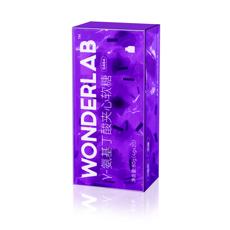 WonderLab &gamma;-氨基丁酸夹心软糖  紫色  