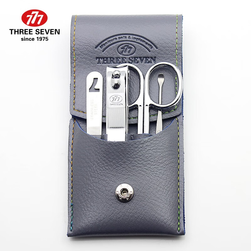 THREE SEVEN（777） 修容美护指甲剪套装 4件套 TSM-712（单位：套 ） 商灰色