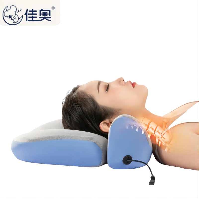 佳奥 天鹅颈椎养护枕-加热艾草款 210123J0117MS9 单位：个 蓝色