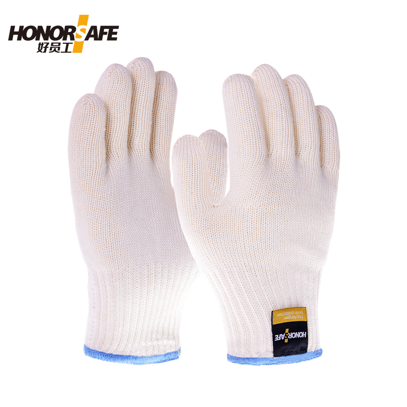 好员工 H7-F3200 耐高温劳保手套 均码 5副 白色