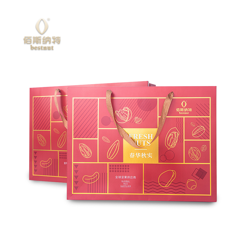 佰斯纳特 春华秋实礼盒 年货坚果每日坚果炒货零食大礼包小吃特产干货团购    