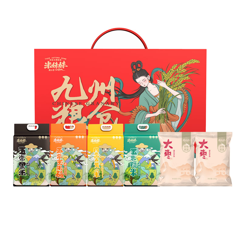 米妹妹（MIMEIMEI）九州粮仓4.2kg（单位：盒） 混色