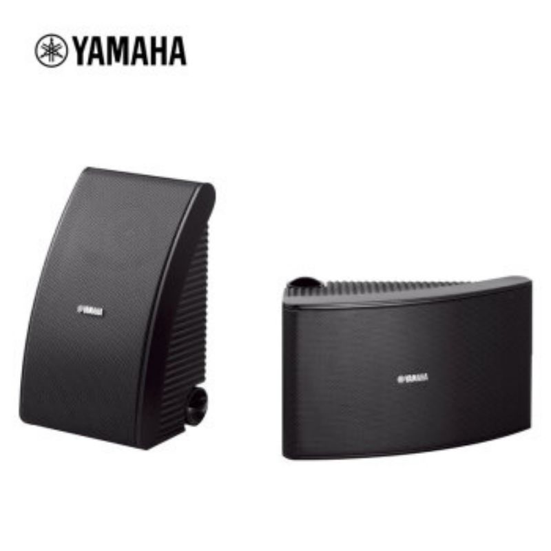 雅马哈（YAMAHA）壁挂式家庭影院音箱会议室音响全天候系列一对 NS-AW592 黑色