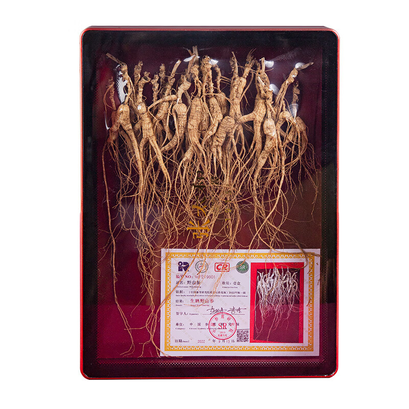 张太和 15年20年25年野山参家庭装豪华礼盒至尊礼盒 15年家庭50g（约20支）    