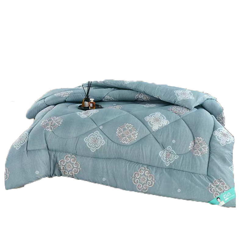 紫韵 ZY-BQ1317 简欧暖冬被  200*230cm 蓝色（单位：条）  蓝色  