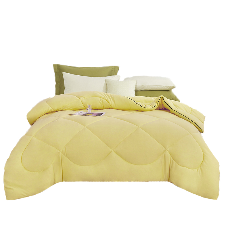 红豆家纺 生姜暖绒祛湿被HDB-222/2000G 香槟黄