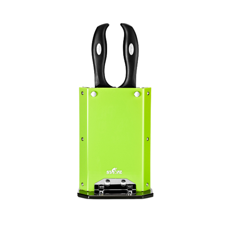 德国司顿 厨房刀具装三件套ST7751 绿色  绿色  