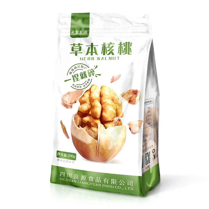 光雾良源草本核桃200g单位：袋 自然色