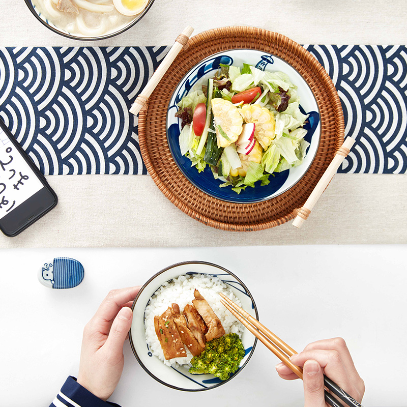 共禾京品御宅独角戏6件套-猫咪ZFTWL20000239  宝石蓝  