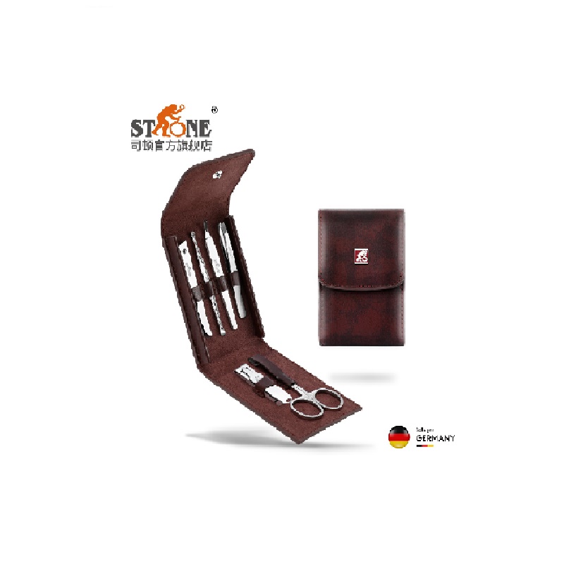 司顿 美甲6件套装 STC010A 不锈钢色  不锈钢色  