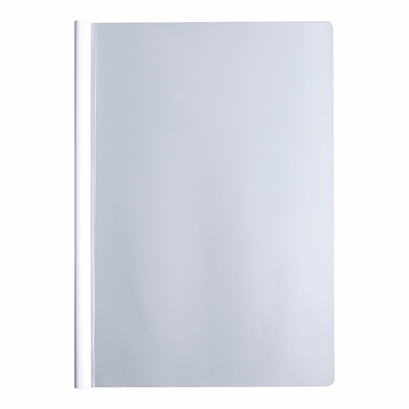 三年二班 A4拉杆夹文件夹透明插页袋抽杆夹资料册试卷夹学生资料简历产检报告收纳册办公用品 复古色