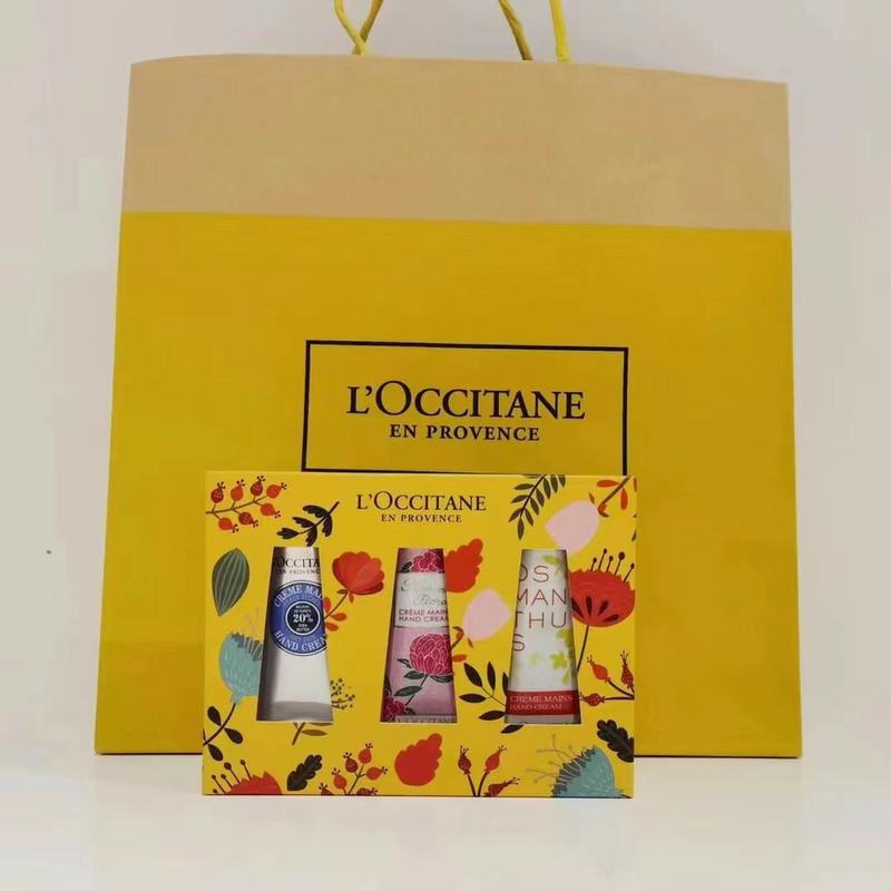 欧舒丹三支装护手霜礼盒30ml*3(指定味道请备注） 鹅仔黄