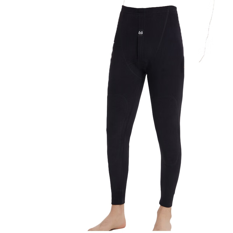 恒源祥男士羊毛护膝保暖裤TC-5001（单位：条） 黑色 XL