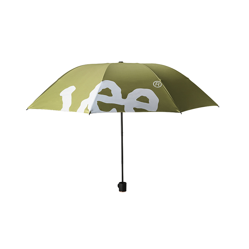 LEE经典时尚三折手动伞LE218004M（单位：把） 柠绿色