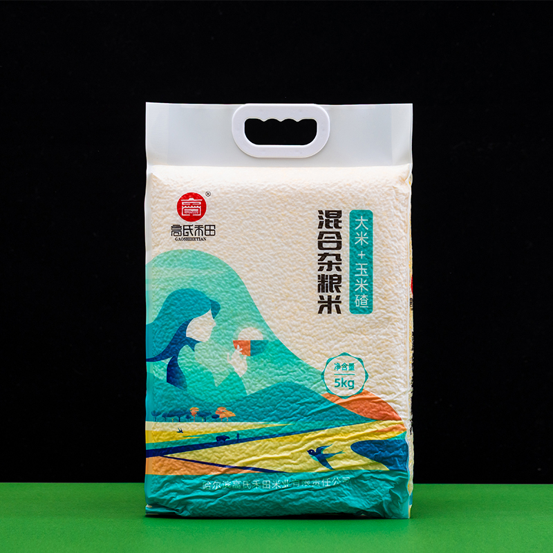 高氏禾田 混合杂粮米(大米+玉米碴)5kg  GSHT742  图片色  