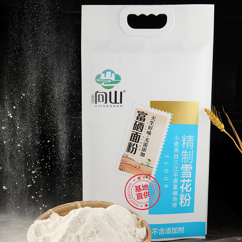 袁氏向山富硒面粉 精致雪花粉5KG   YSXS984  图片色  
