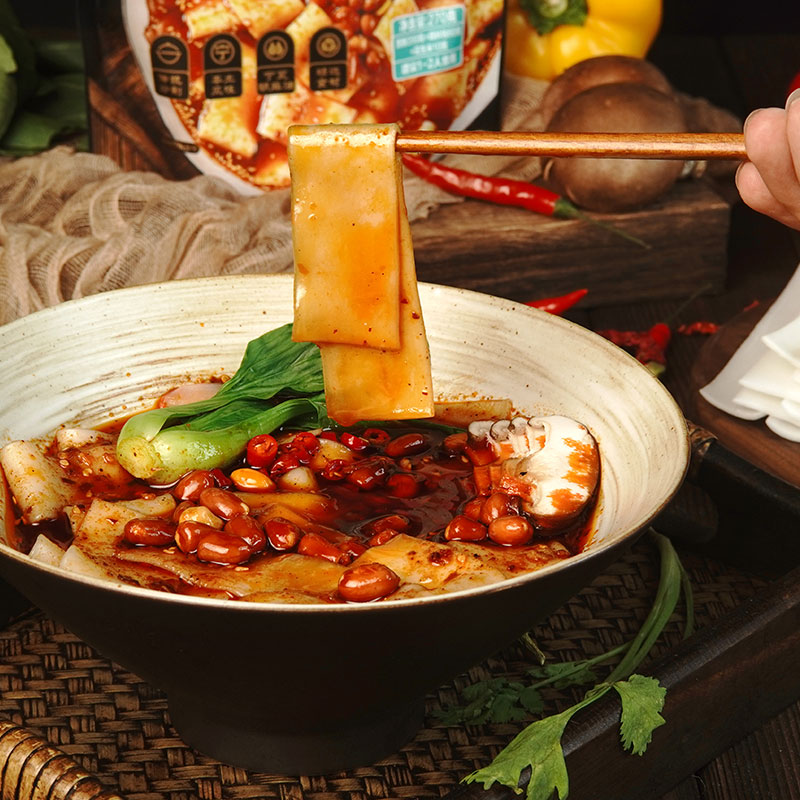 于小鲜流汁宽粉方便速食宽粉270g*5 YXX0F5  图片色  