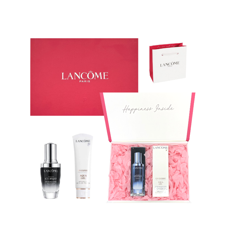 【礼盒装】兰蔻 护肤2件套盒C款  （肌底液+防晒小白管）  