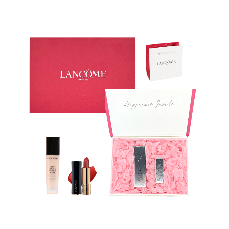 【礼盒装】兰蔻 彩妆2件套盒J款  （粉底液+小蛮腰）  