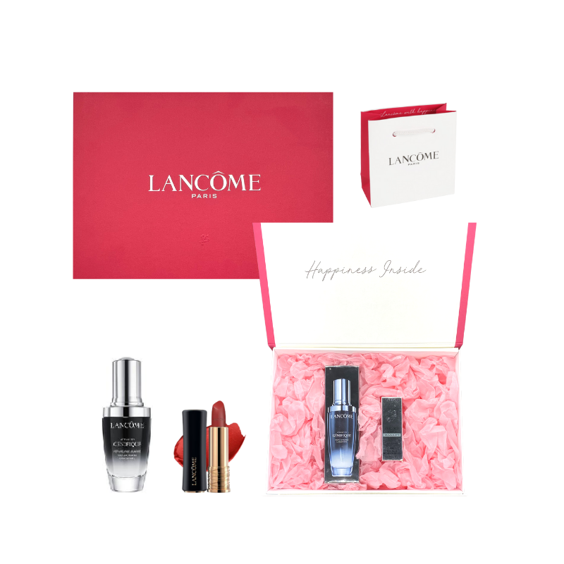 【礼盒装】兰蔻 彩妆2件套盒V款  （肌底液+小蛮腰）  