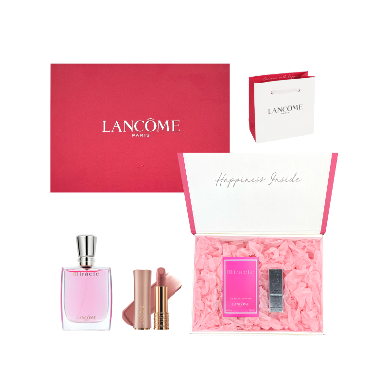 【礼盒装】兰蔻 彩妆2件套盒X款 奇迹香水+粉金小蛮腰（单位：套）